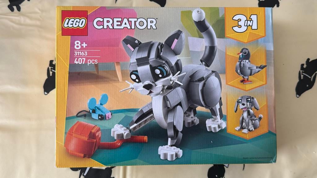 LEGO Creator 3-in-1 31163 Kat, Duif, Hond, Lego, Nieuw, Ophalen of Verzenden, Ongeopend/sealed