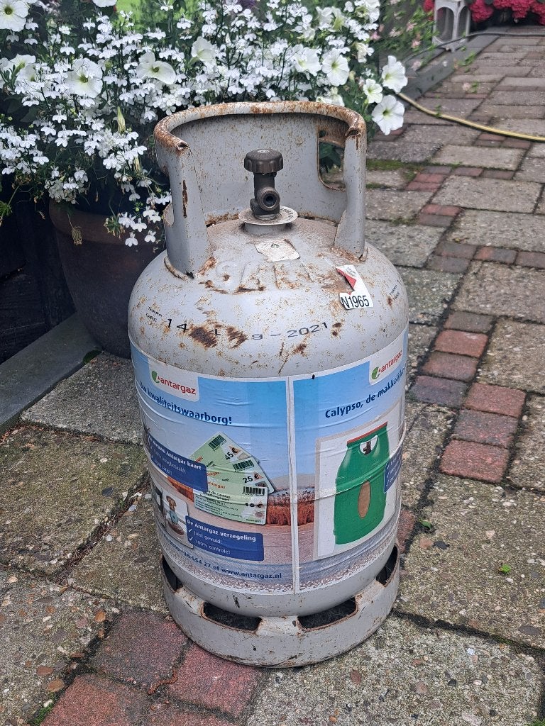 Gasfles 14,4 kg, Caravans en Kamperen, Kampeeraccessoires, Ophalen, Gebruikt