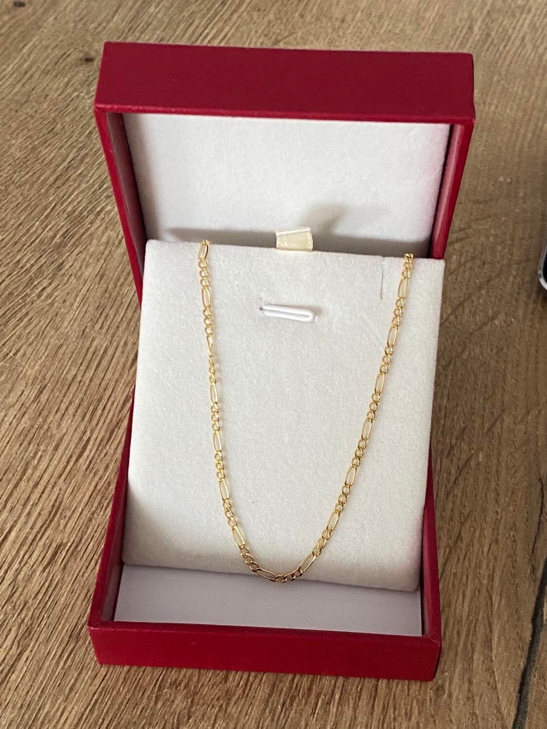 14 karaat gouden gouden ketting gemerkt 585, Ophalen of Verzenden, Nieuw, Goud, Goud