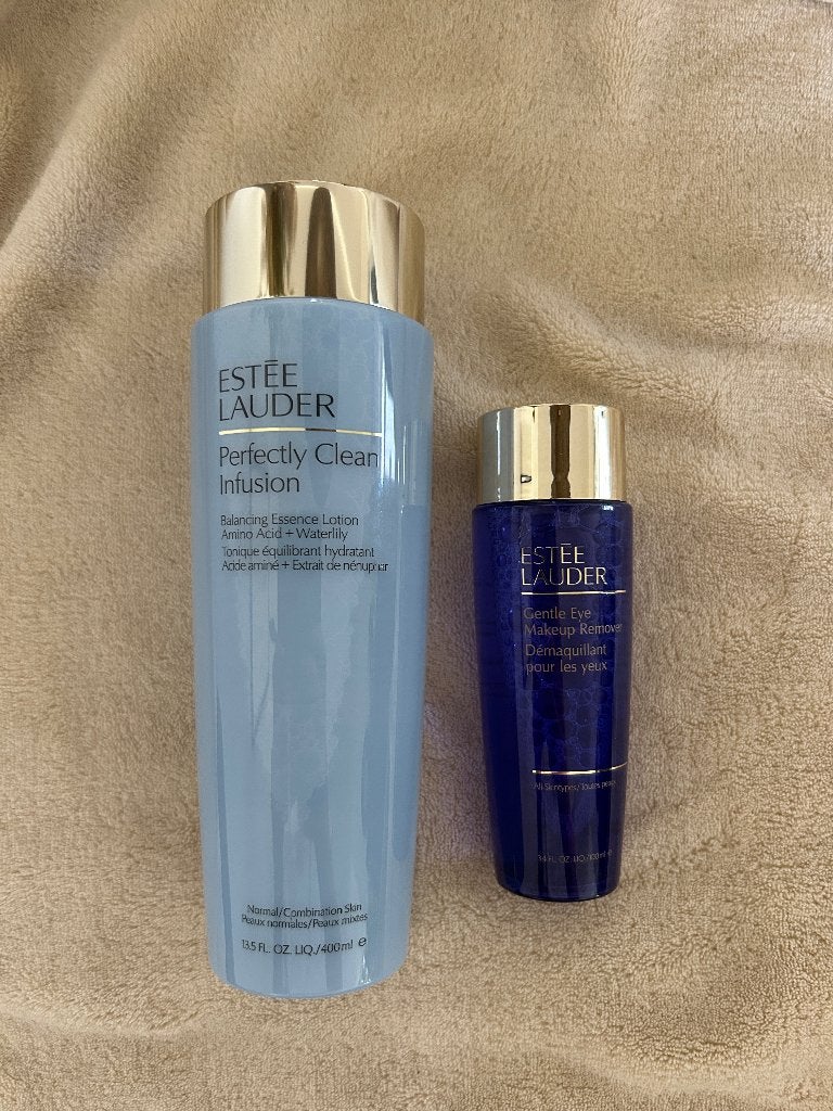 Estee lauder set clean en make up remover nieuw, Ophalen of Verzenden, Nieuw, Gehele gezicht, Reiniging