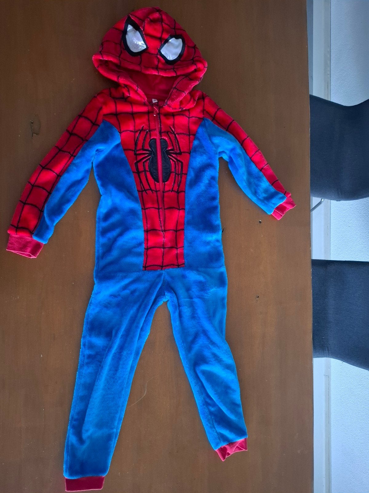 Spiderman onesie C&A maat 128, Nacht- of Onderkleding, Gebruikt, C&A, Ophalen of Verzenden