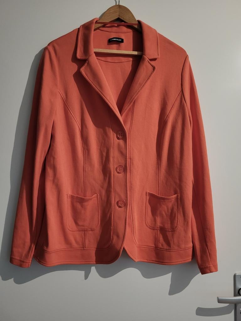 Frank Walder, Kleding | Dames, Jasjes, Kostuums en Pakken, Maat 46/48 (XL) of groter, Oranje, Ophalen of Verzenden, Zo goed als nieuw