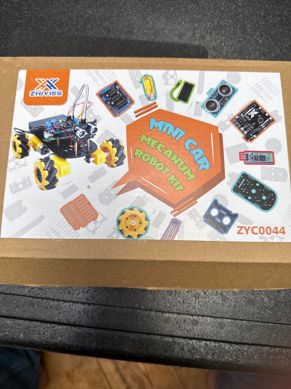ZHIYI Mini Car Mecanum Robot Kit ZYC0044 - Nieuw, Ophalen of Verzenden, Nieuw