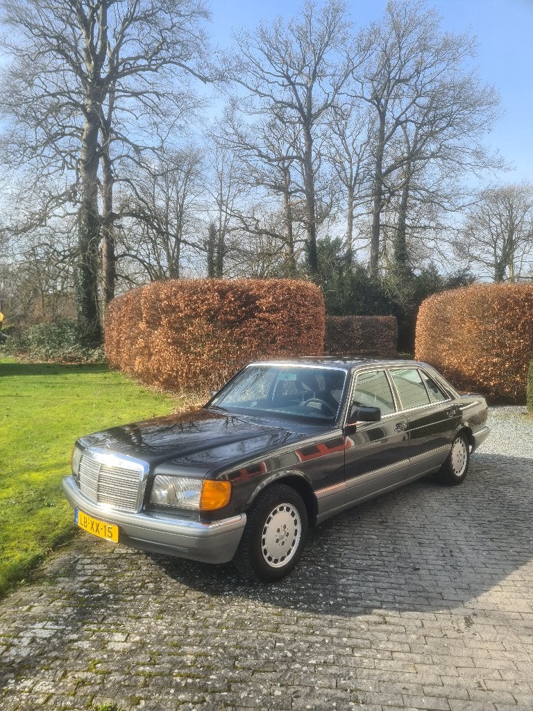W126 420SEL facelift.  Top onderhouden full options oldtimer, Auto's, Automaat, Achterwielaandrijving, 1608 kg, 8 cilinders