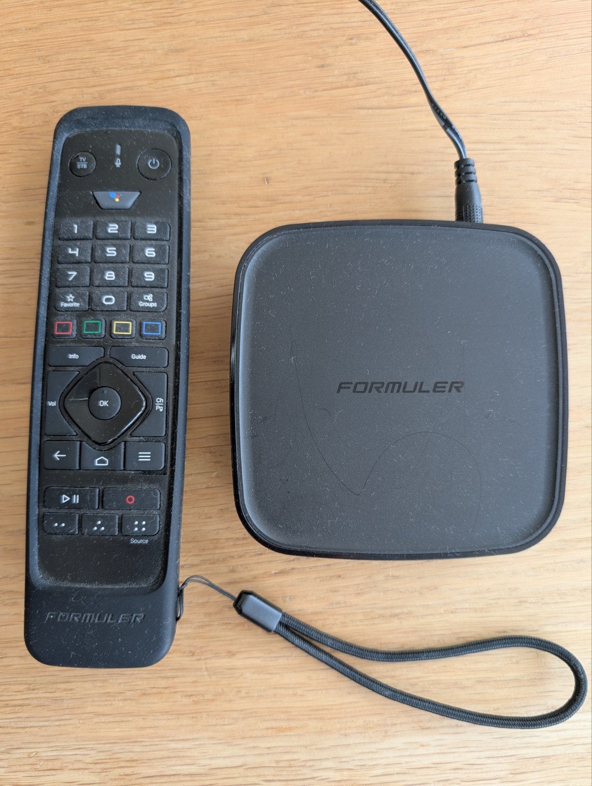 Formuler GTV IPTV Box met AndroidTV en afstandsbediening, Ophalen of Verzenden, Gebruikt, HDMI