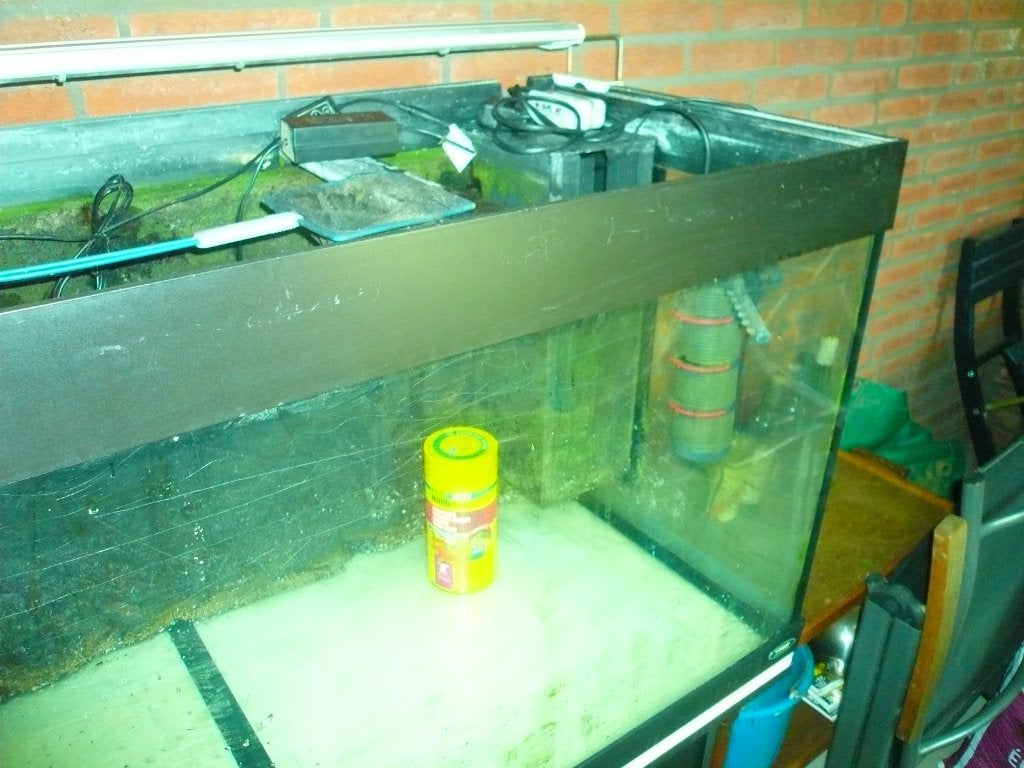 aquarium 120x60x60, Ophalen, Gebruikt, Leeg aquarium, Eheim