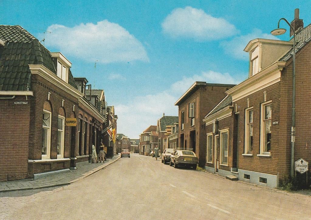 GROOT AMMERS Voorstraat met Alfa Romeo en Mini, Verzenden, 1980 tot heden, Ongelopen, Zuid-Holland