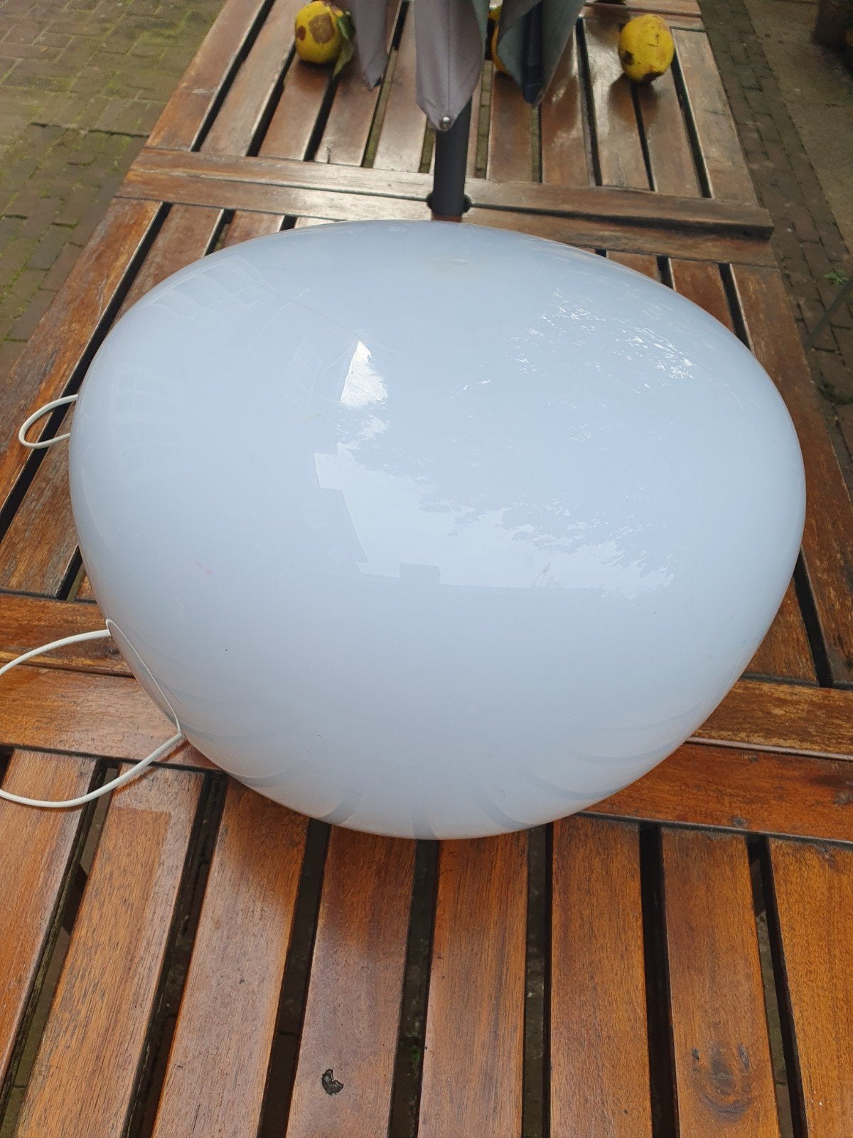IKEA Jonsk Design Carl Ojerstam Vloerlamp/Tafellamp, Ophalen, Wit, Gebruikt, Kunststof