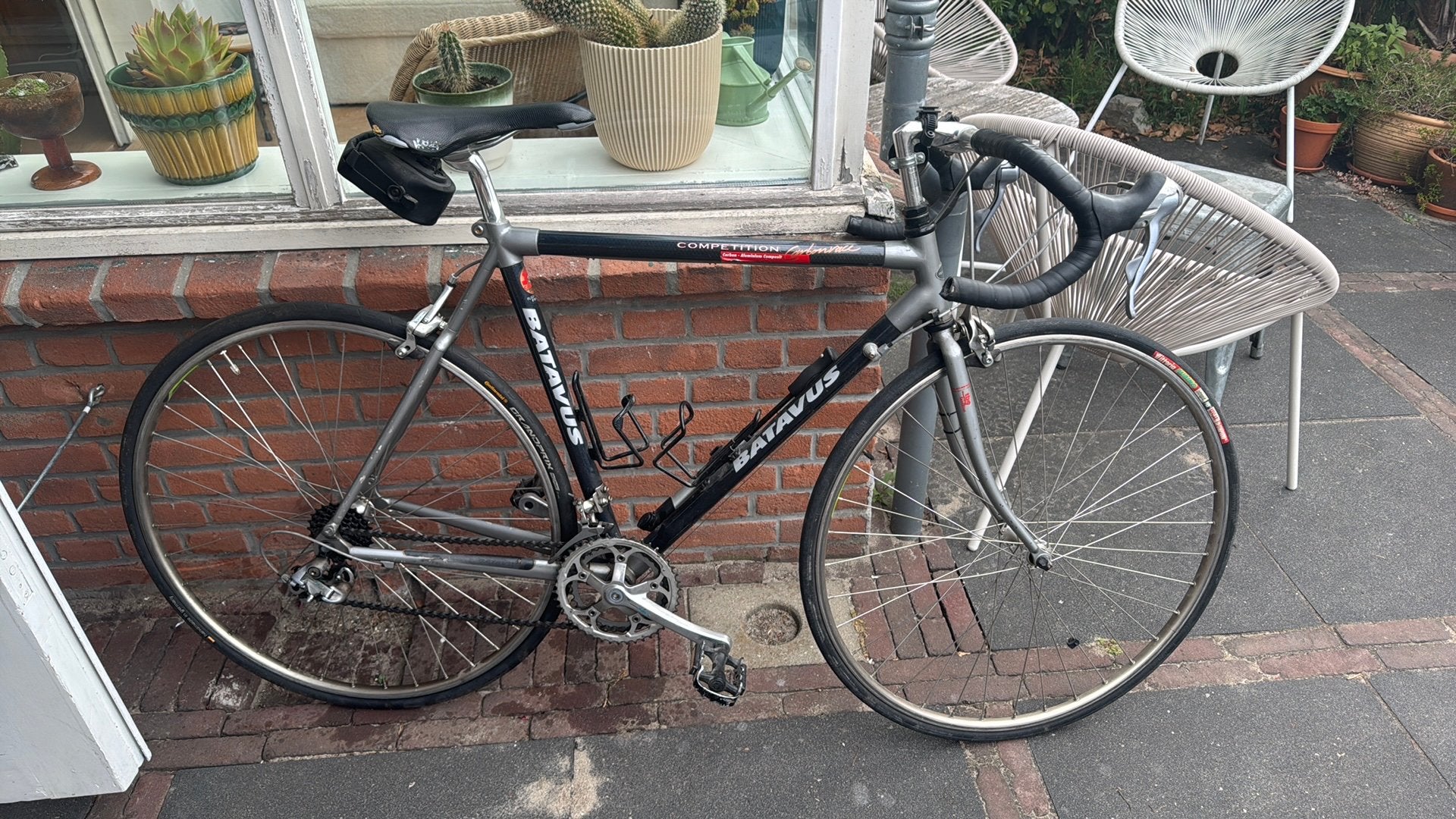 Batavus Competition Carbonrace framenast 55cm, Fietsen en Brommers, 51 tot 55 cm, Ophalen