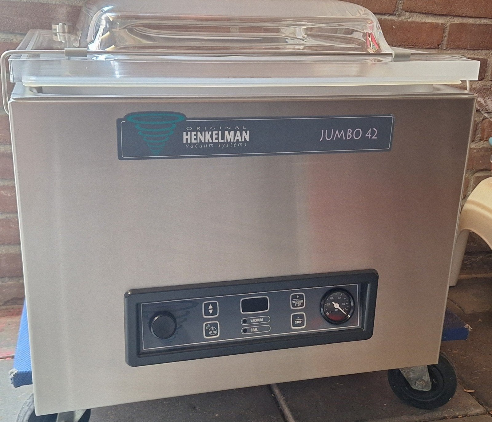 Henkelman jumbo 42  ZGAN  horeca vacuümmachine, Ophalen, Overige typen, Zo goed als nieuw, Meerkleurig