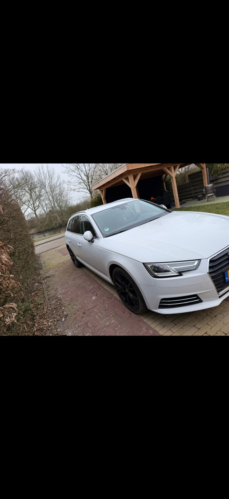 Audi A4 2.0 TDI Ultra 190 pk S-tr7 2017 Wit, Auto's, Audi, 1505 kg, A4, Wit, Diesel