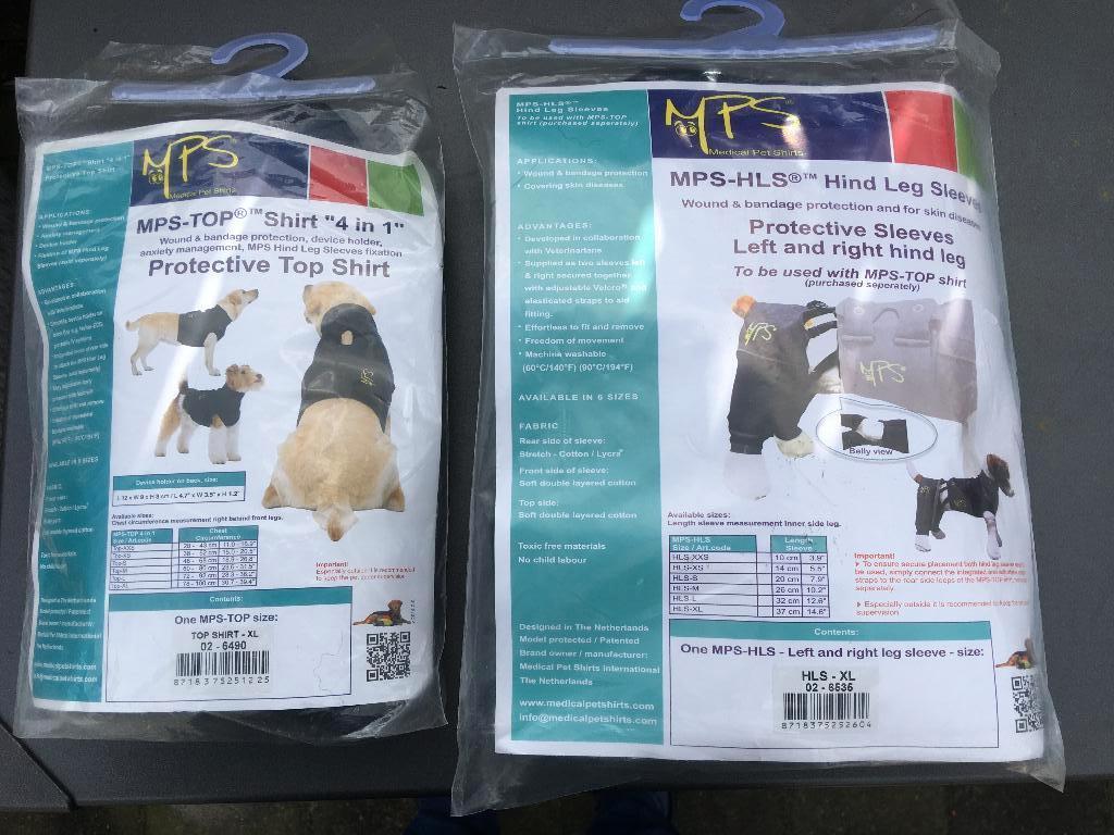 MPS top shirt en achterpoot mouwtjes XL (hond), Ophalen, Zo goed als nieuw