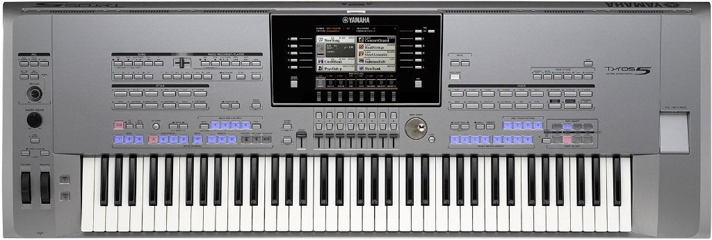 Yamaha Tyros 5 - 61 (Occasion), 61 toetsen, Yamaha, 5061 XJ, Ophalen of Verzenden