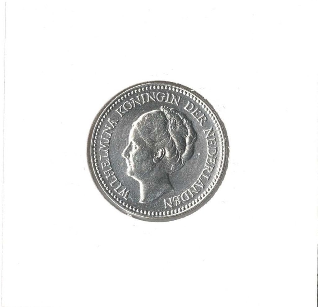 0,5 gulden 1928 zilver Wilhelmina (zie scans)(2), Postzegels en Munten, ½ gulden, Zilver, Ophalen of Verzenden, Koningin Wilhelmina