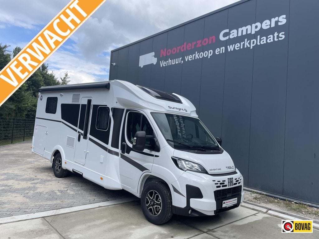 Sunlight T 69 LC Adventure - na huurseizoen 2026, Caravans en Kamperen, Campers, Automaat, Standaard zit, Sunlight, Fiat