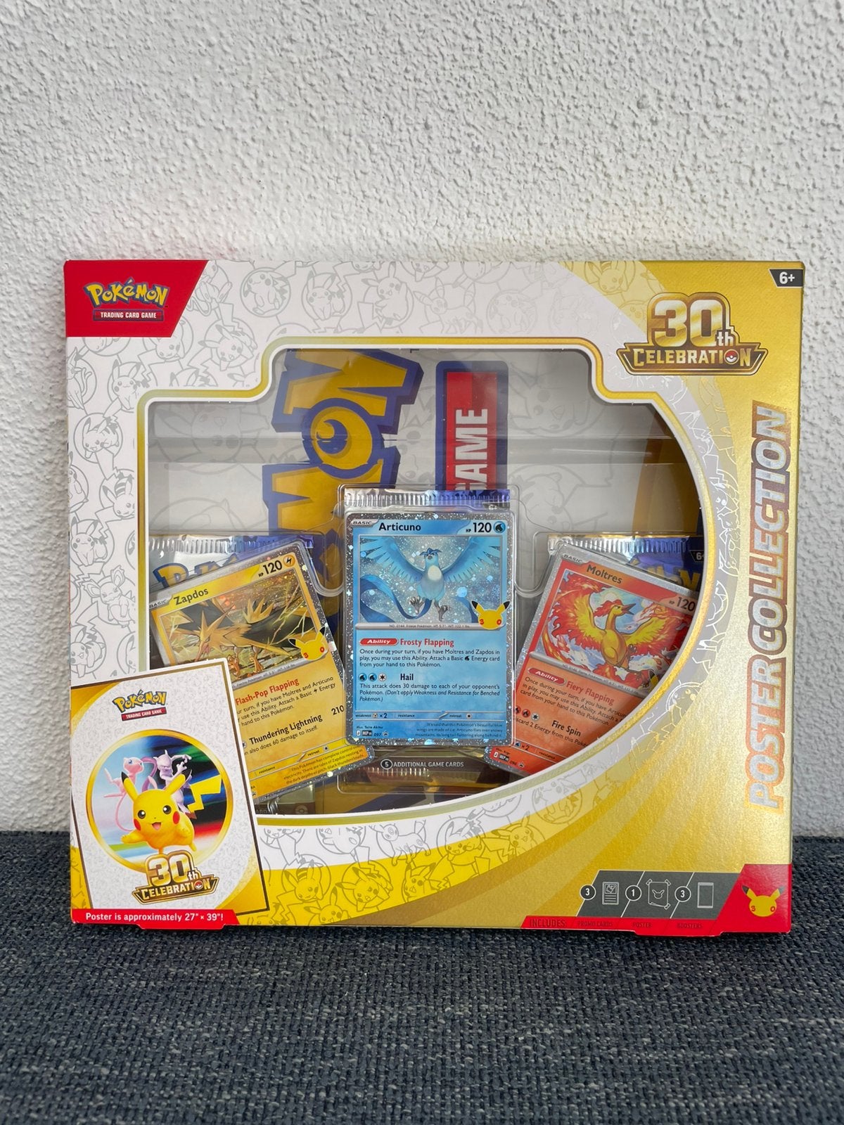Pokémon 30th celebration Poster nieuw laatste doos, Ophalen of Verzenden, Nieuw