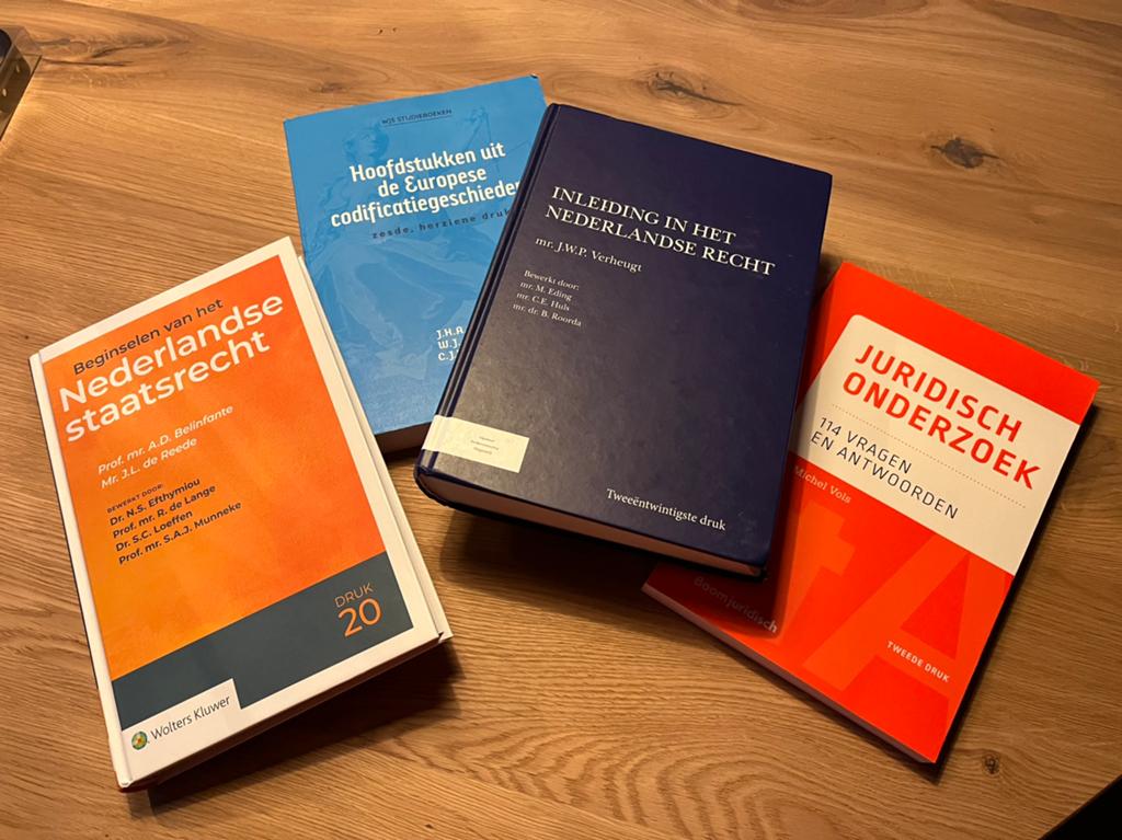 Studieboeken 1e jaar Rechten RUG (4 stuks), Boeken, Corjo Jansen; Willem Zwalve; Jan Lokin, Sociale wetenschap, Ophalen of Verzenden