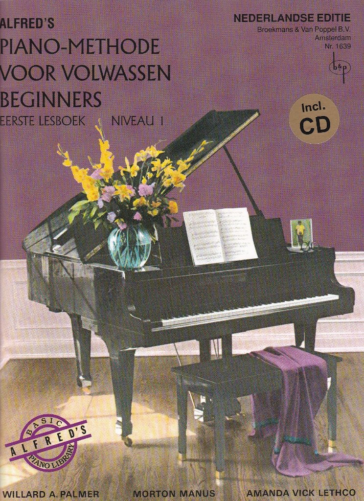 Piano methode voor volwassen beginners met Cd Nederlands, Verzenden, Zo goed als nieuw, Blues, Artiest of Componist