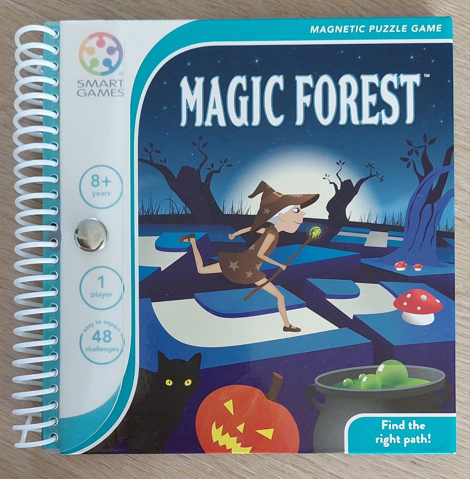 SmartGames Magic Forest - Magnetisch Puzzelspel (8+ jaar), Een of twee spelers, Ophalen of Verzenden, Zo goed als nieuw, SmartGames