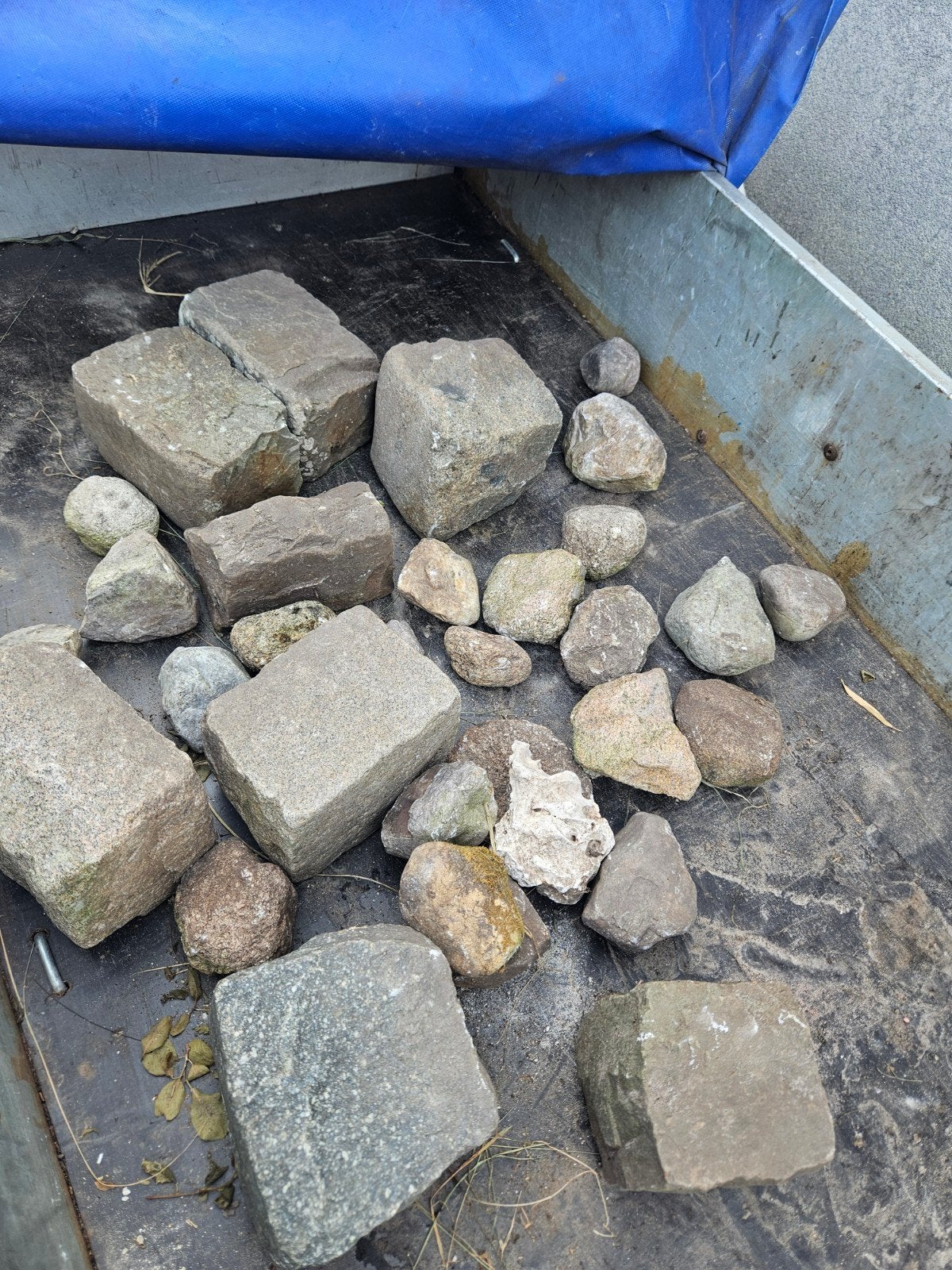 gratis keien/stenen, Tuin en Terras, Grind, Keien en Split, Ophalen, Gebruikt