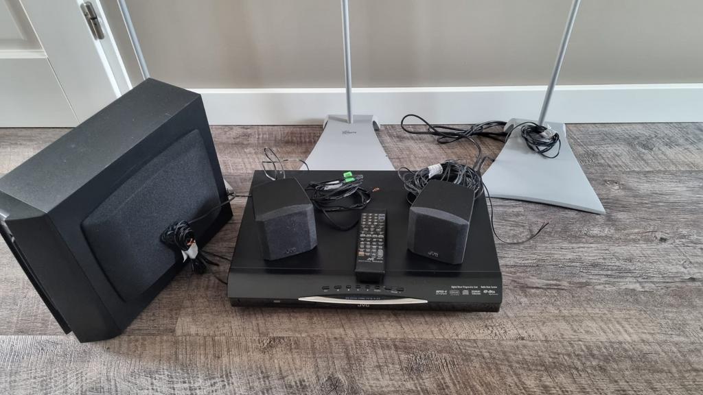 DVD Digital cinema systeem TH-G10 - JVC - als nieuw, Ophalen of Verzenden, Zo goed als nieuw, Dvd-speler, JVC