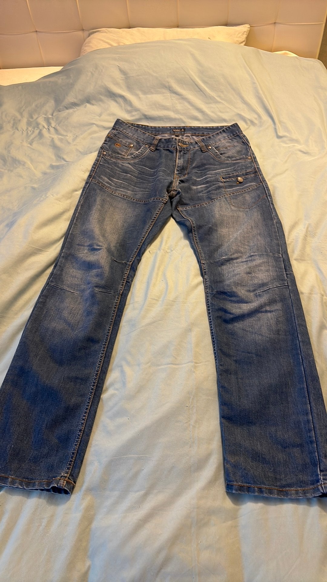 Spijkerbroek chief. €18,00, Ophalen of Verzenden, Zo goed als nieuw, Blauw, W32 (confectie 46) of kleiner