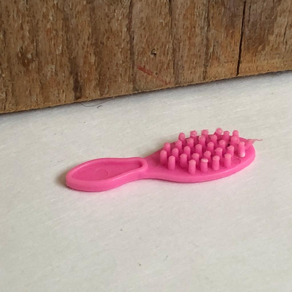 Roze Barbie formaat borstel, Ophalen of Verzenden, Zo goed als nieuw, Barbie