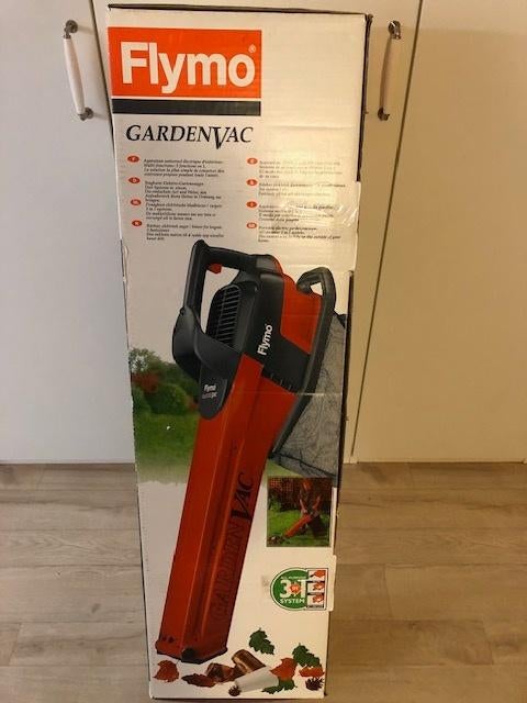 Bladblazer / zuiger Flymo, Ophalen, Gebruikt, Met opvangzak, Handgedragen