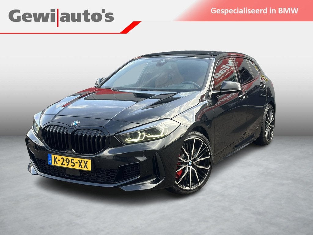 BMW 1-serie 128ti M-Sport Pano|M-Stoel|Harman|Adapt, 1998 cc, Gebruikt, 4 cilinders, Zwart