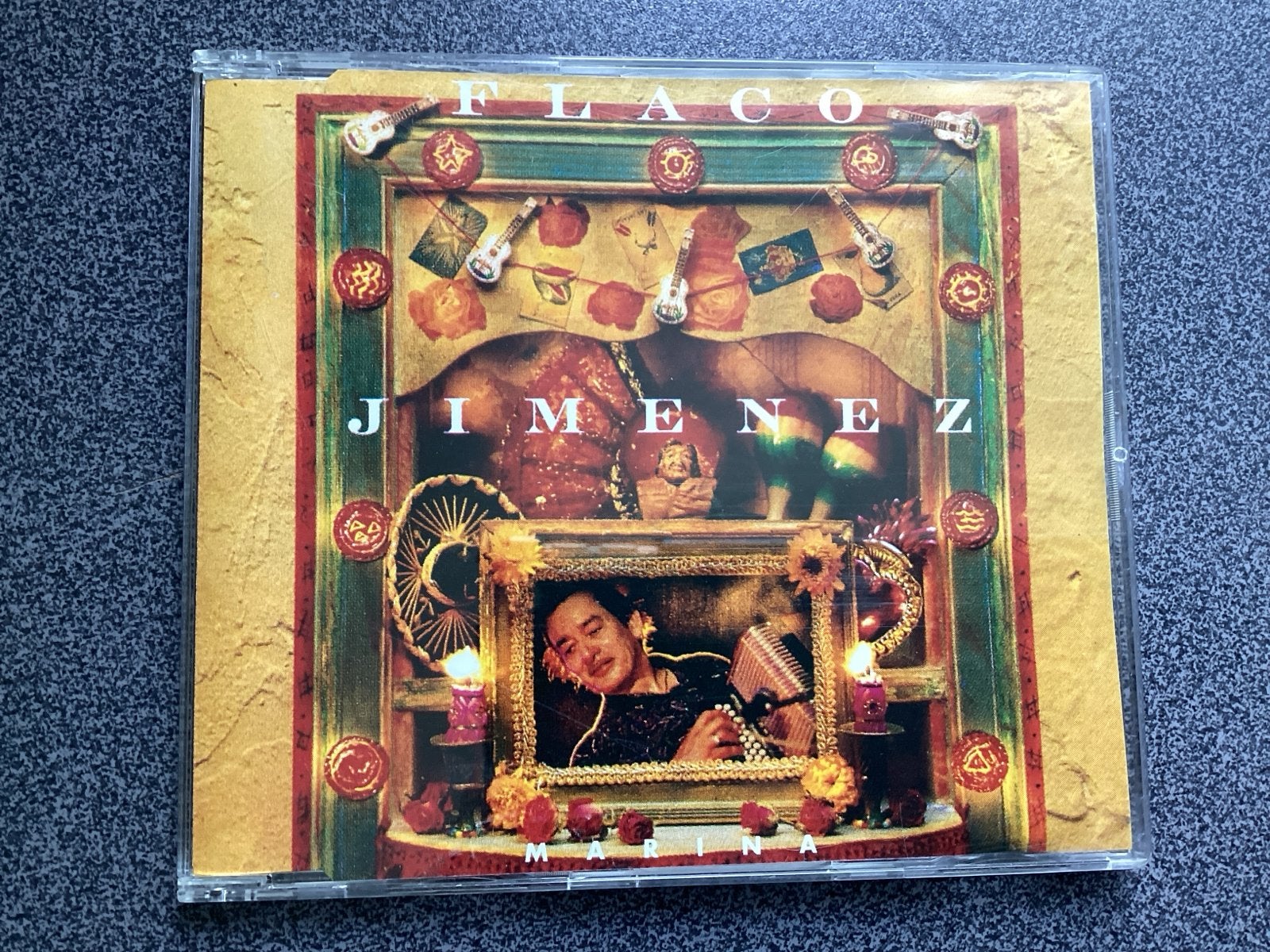 Flaco Jimenez - Marina CD Single (1992), Ophalen of Verzenden, Zo goed als nieuw, Single, Inclusief doosje