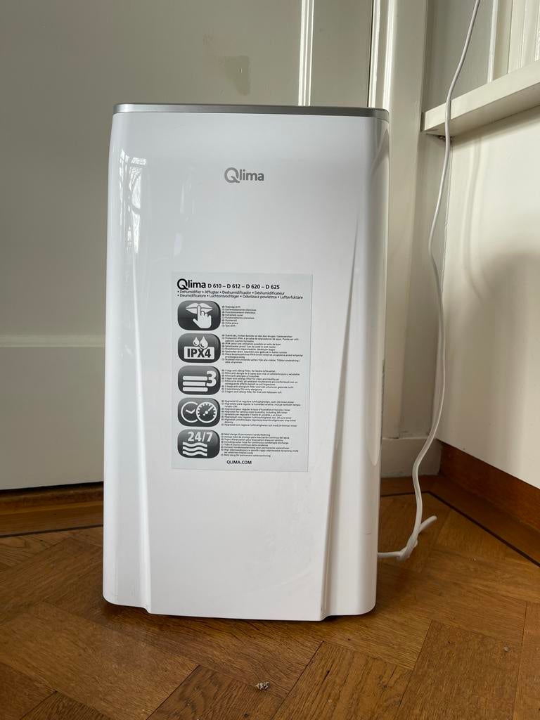 Qlima Dehumidifier - Krachtige Luchtontvochtiger, Witgoed en Apparatuur, Ophalen, Zo goed als nieuw, Luchtontvochter