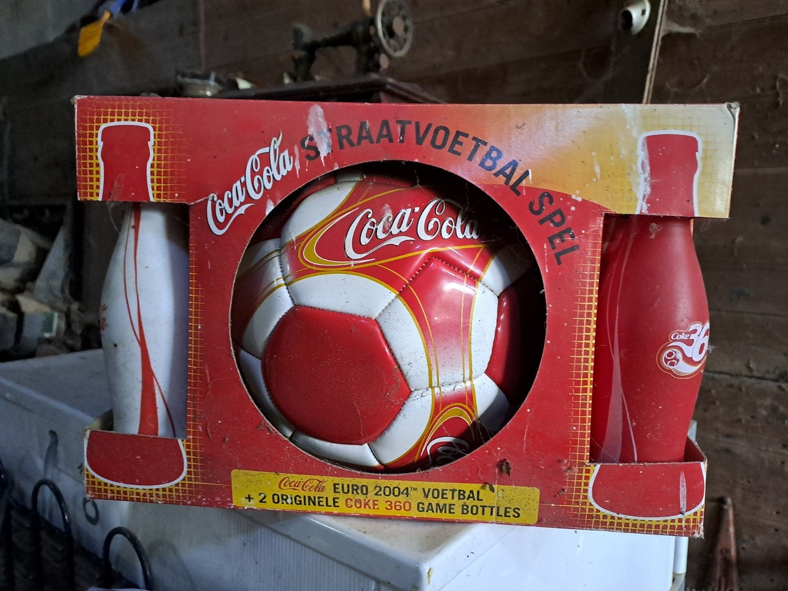 Coca-Cola Straatvoetbal Spel - EURO 2004 Editie, Ophalen of Verzenden, Gebruikt