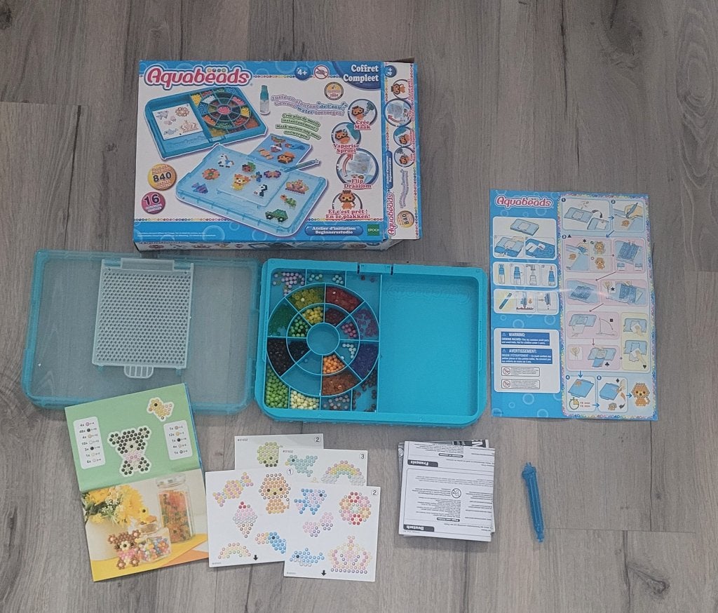 Aquabeads basisset startset, Ophalen of Verzenden, Zo goed als nieuw