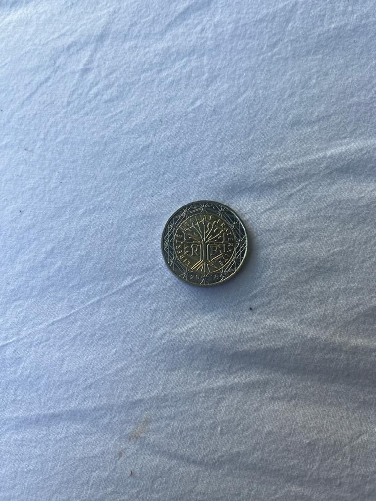 2 Euro Munt Frankrijk 2018 (R F), Ophalen of Verzenden, Frankrijk, 2 euro, Losse munt