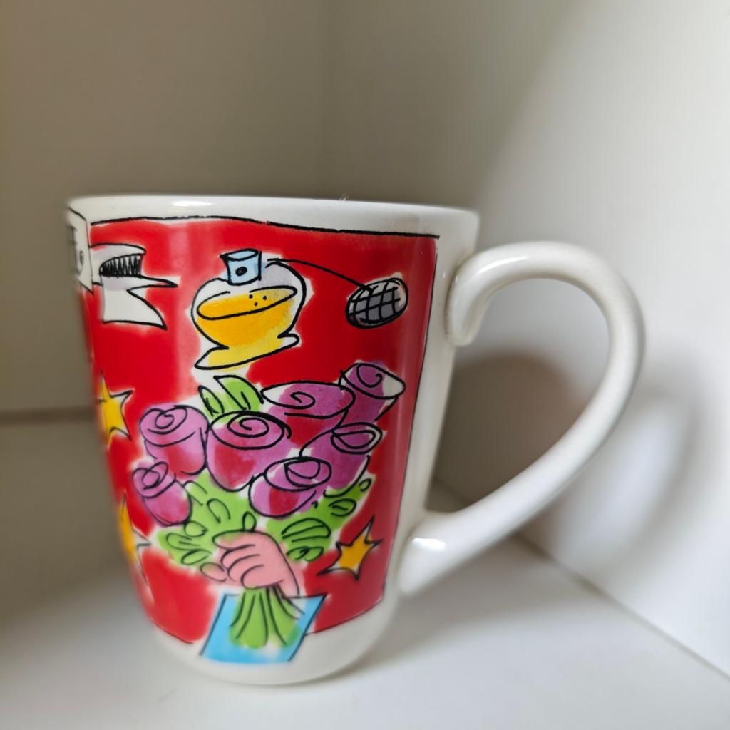 Blond mok Mr Right, Ophalen of Verzenden, Zo goed als nieuw, Aardewerk, Kop(pen) en/of Schotel(s)