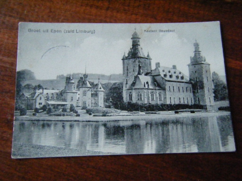 L43 - Epen - Kasteel Beusdael - 1918 - Mooi/Oud, Ophalen of Verzenden, Voor 1920, Limburg