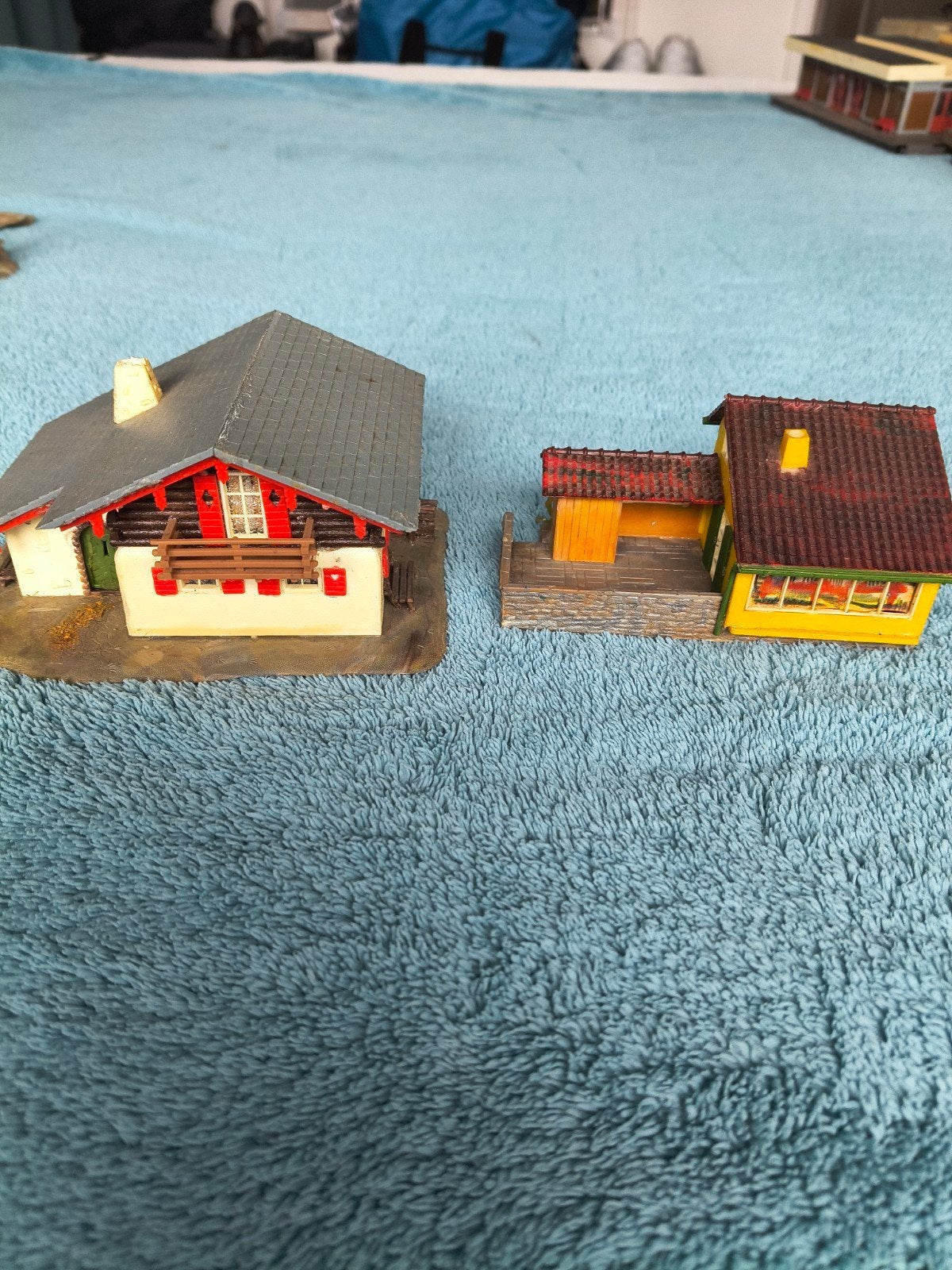 Faller modelbouw huisjes - set van 2, Ophalen of Verzenden, Gebruikt, 1:144 of kleiner