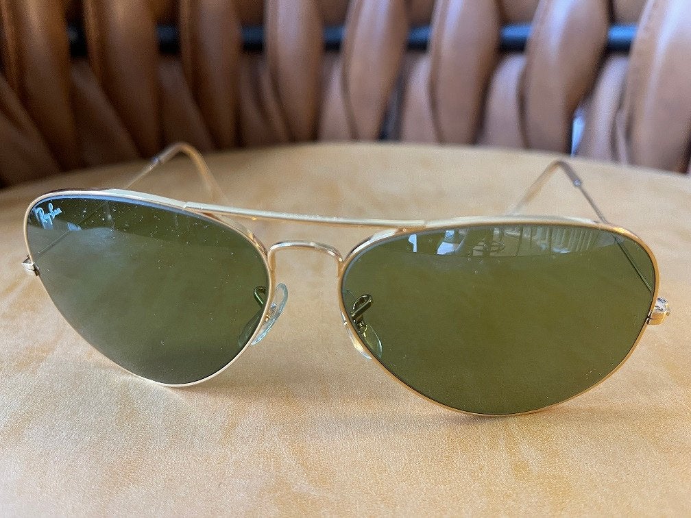 NIEUWE Vintage B&L Ray-Ban Aviator 62 zonnebril G15 A33 NOS, Sieraden, Tassen en Uiterlijk, Zonnebrillen en Brillen | Heren, Ray-Ban USA