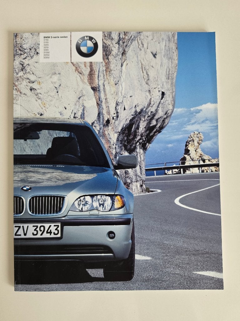 BMW E46 Sedan LCI Facelift 2002 luxe brochure 316i-330d, Ophalen of Verzenden, Zo goed als nieuw, BMW