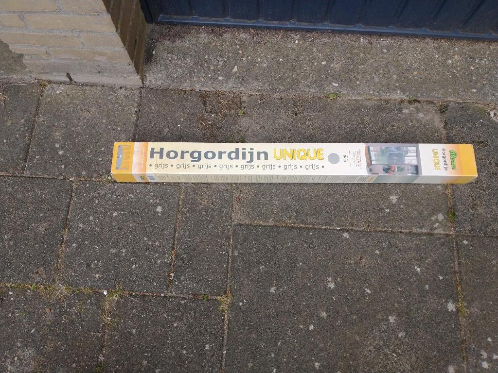 Fikszo Unique horgordijn voor deuren in de kleur grijs, Ophalen, Kunststof, 80 tot 100 cm, Binnendeur