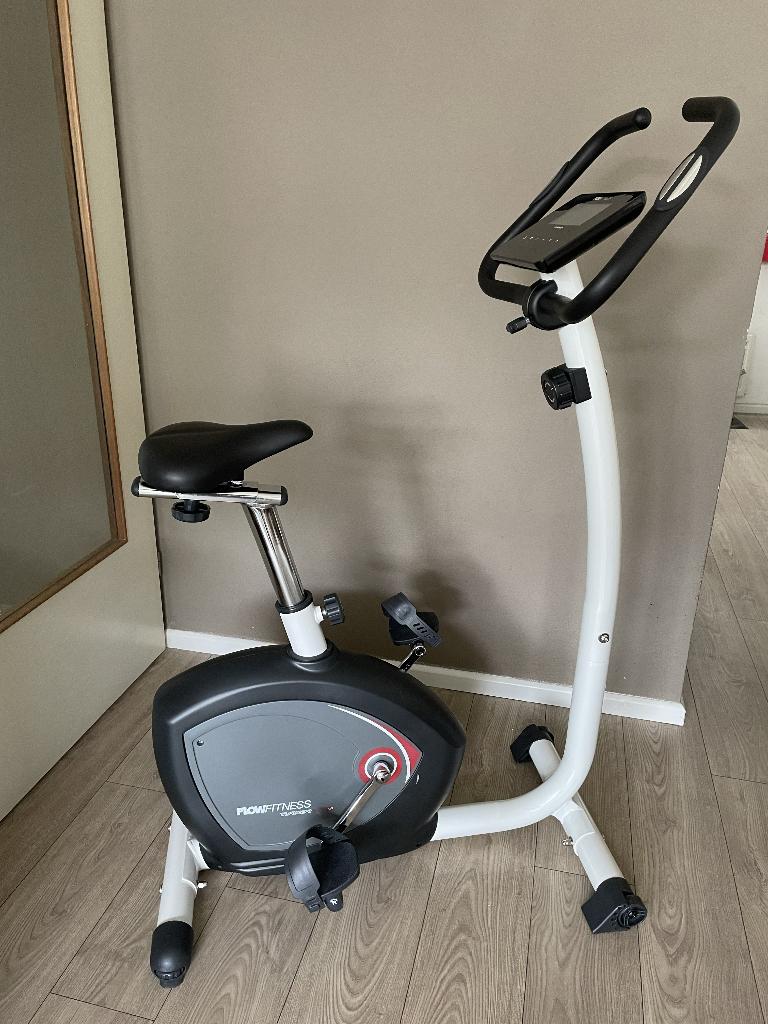 Hometrainer (FlowFitness DHT50UP), Sport en Fitness, Ophalen, Zo goed als nieuw, Metaal, Benen