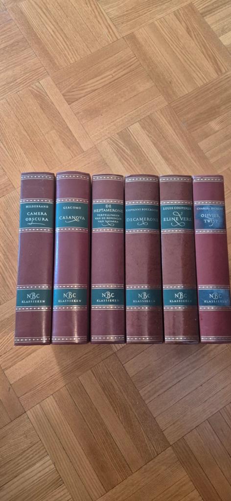 6 delen uit de klassieken reeks NBC, verschillende titels, Boeken, Literatuur, Ophalen, Gelezen