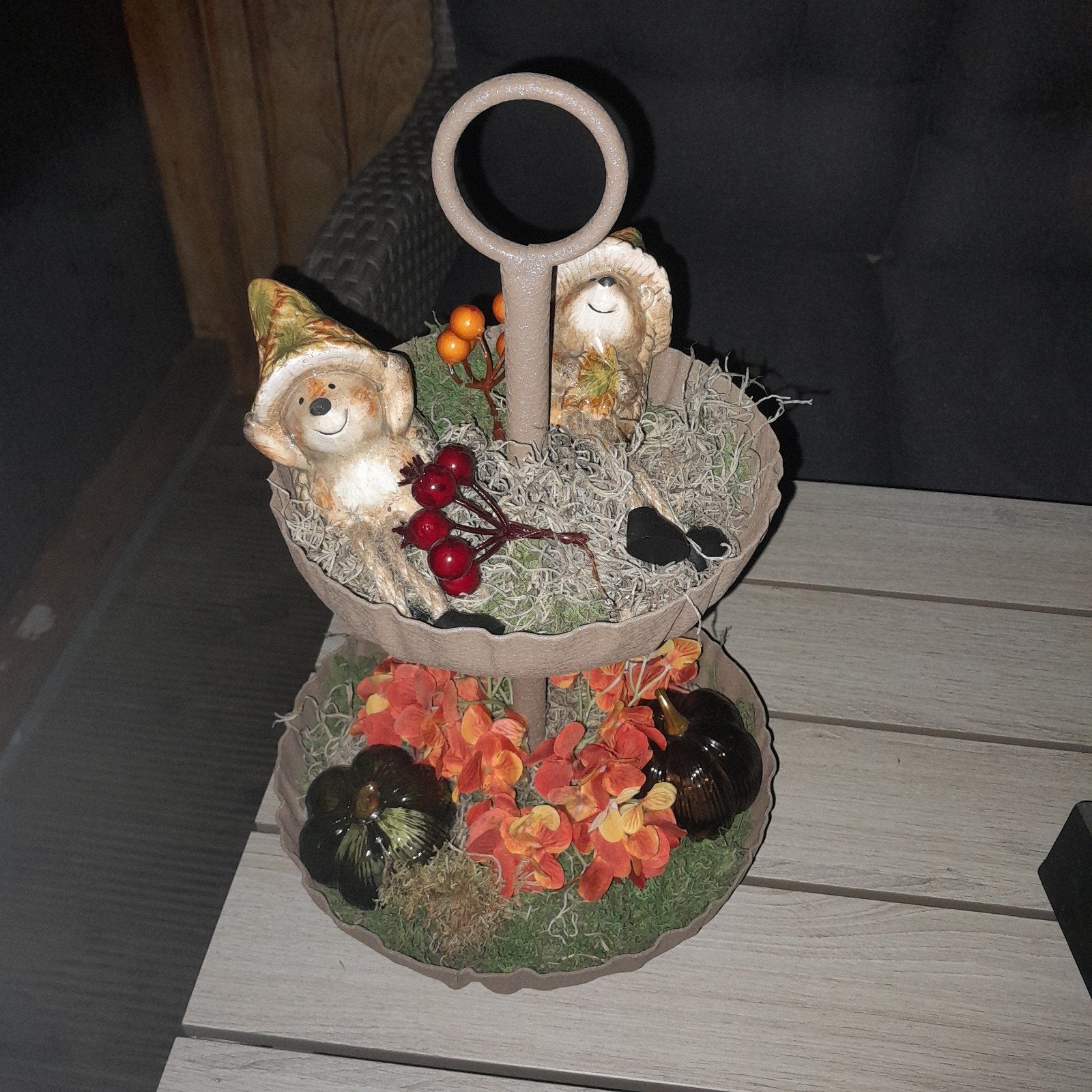 kerst deco(inhoud etagere, Ophalen of Verzenden