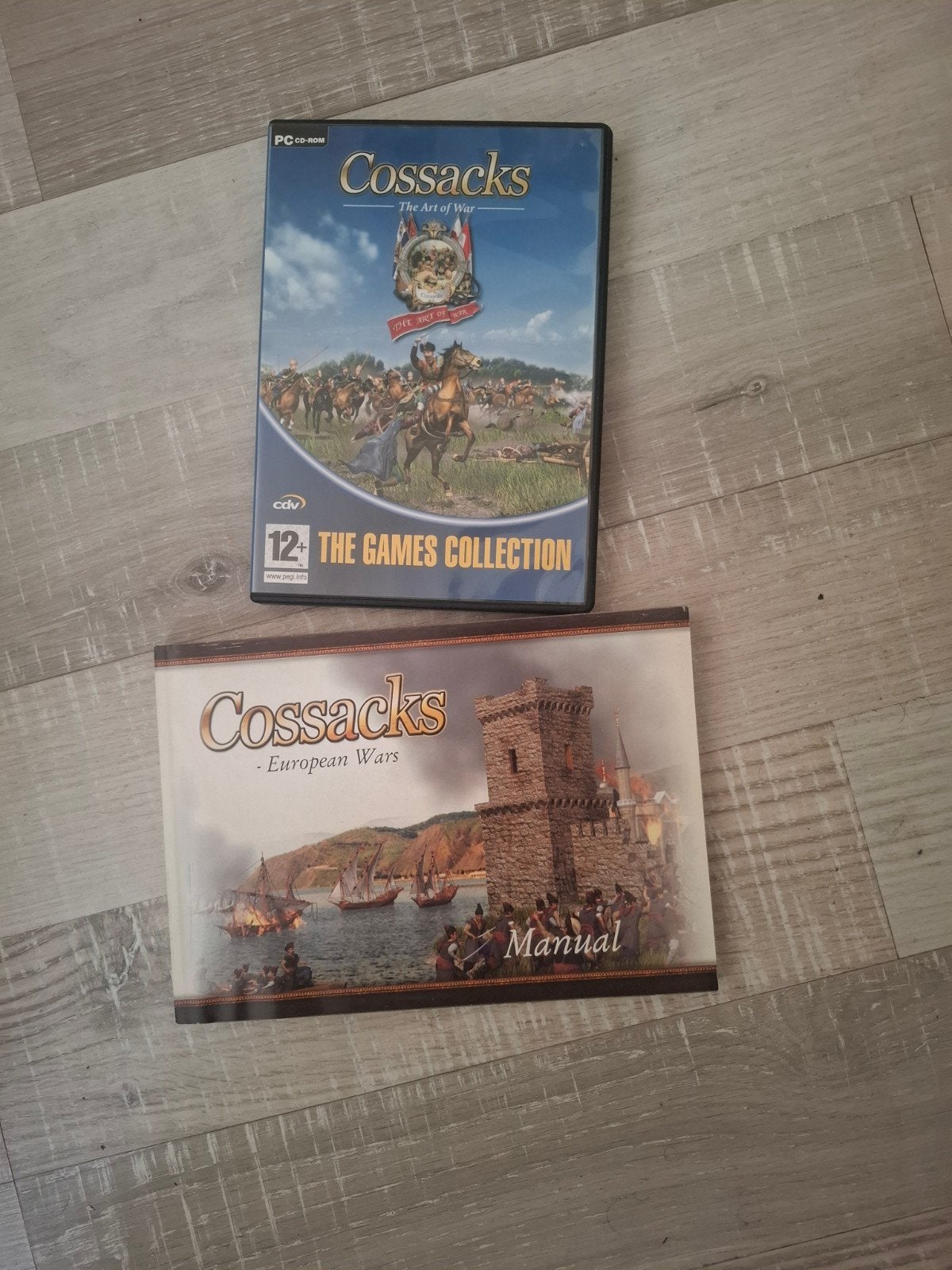 Cossacks: The Art of War & European Wars PC CD-ROM, Spelcomputers en Games, Gebruikt, 1 speler, Ophalen of Verzenden, Strategie en Constructie