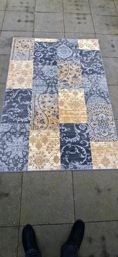 Carpet, Ophalen, 150 tot 200 cm, Vintage, Grijs