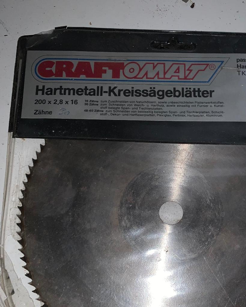 3 x Craftomat zaagbladen TK20 S/TK 200, Ophalen of Verzenden, Nieuw