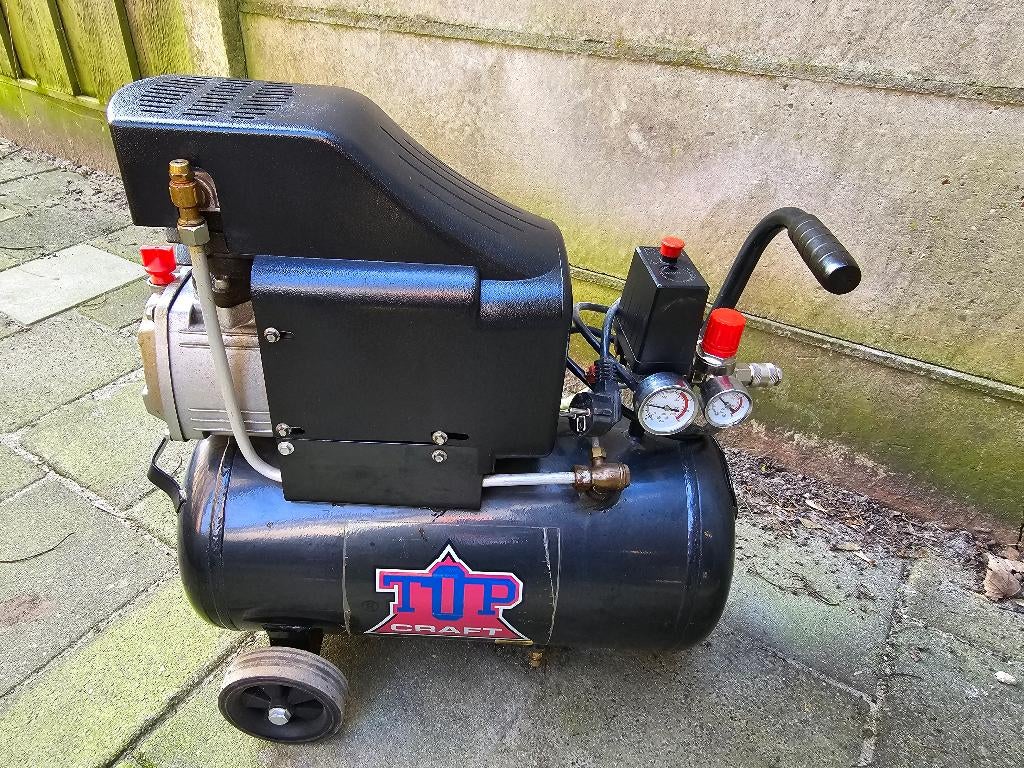 Te koop Topcraft Compressor 24 L, Ophalen, Gebruikt