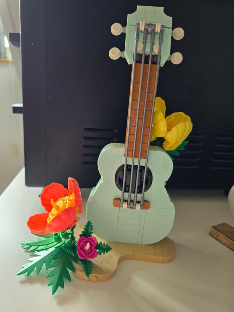 LEGO Creator 3in1 Ukulele Set 31156 - Zo goed als nieuw, Compleet, Lego, Ophalen of Verzenden, Zo goed als nieuw