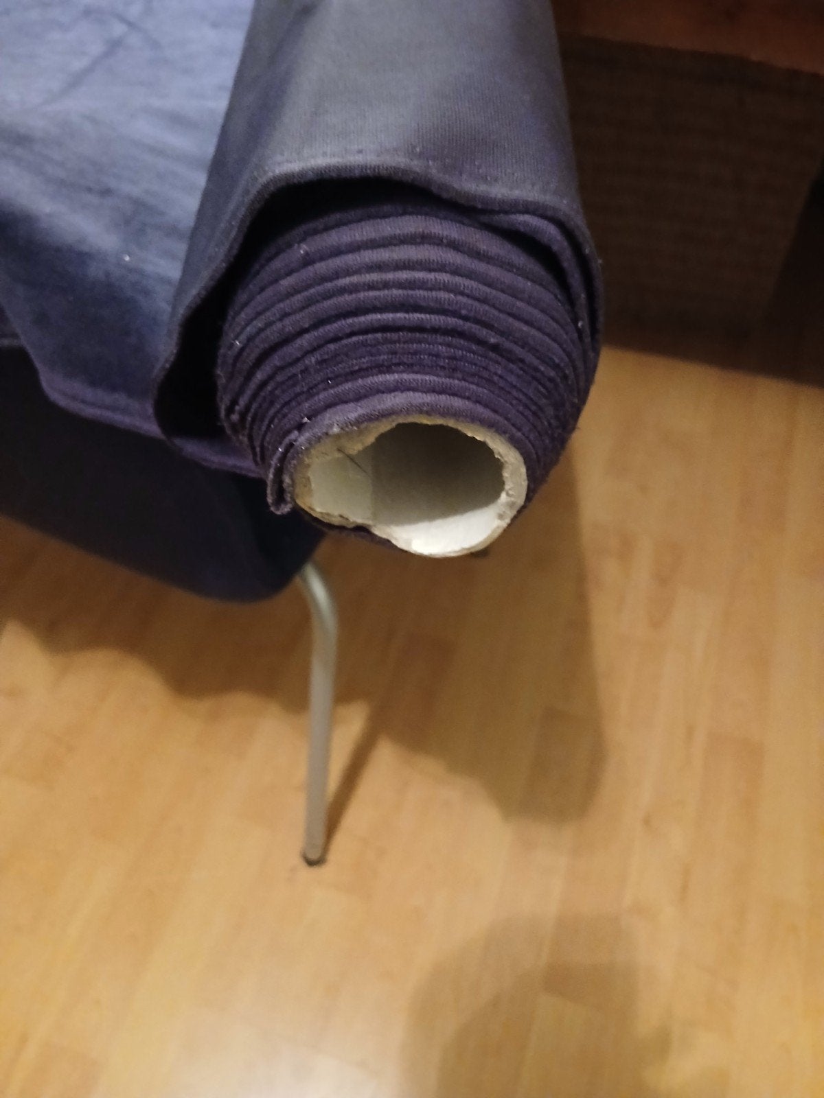 Velvet/Velours stof op rol - vele meters, Ophalen, Blauw, Overige materialen, 120 cm of meer