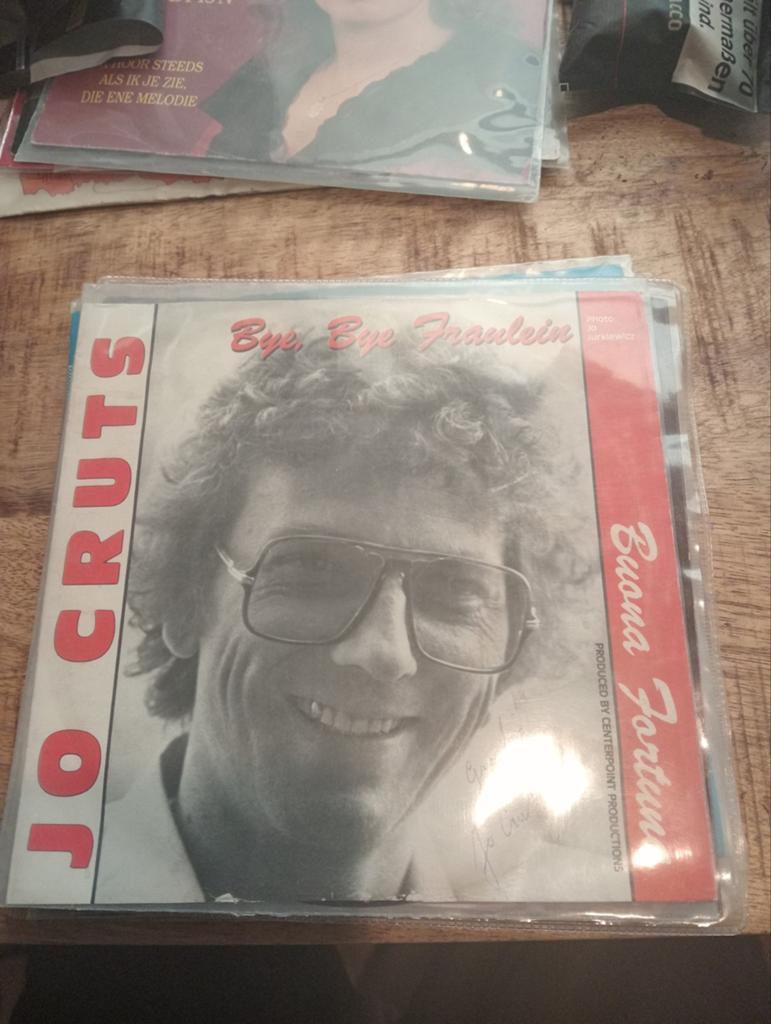 Jo cruts - bye bye fraulein, Cd's en Dvd's, Vinyl | Nederlandstalig, Ophalen of Verzenden, Zo goed als nieuw, Overige formaten
